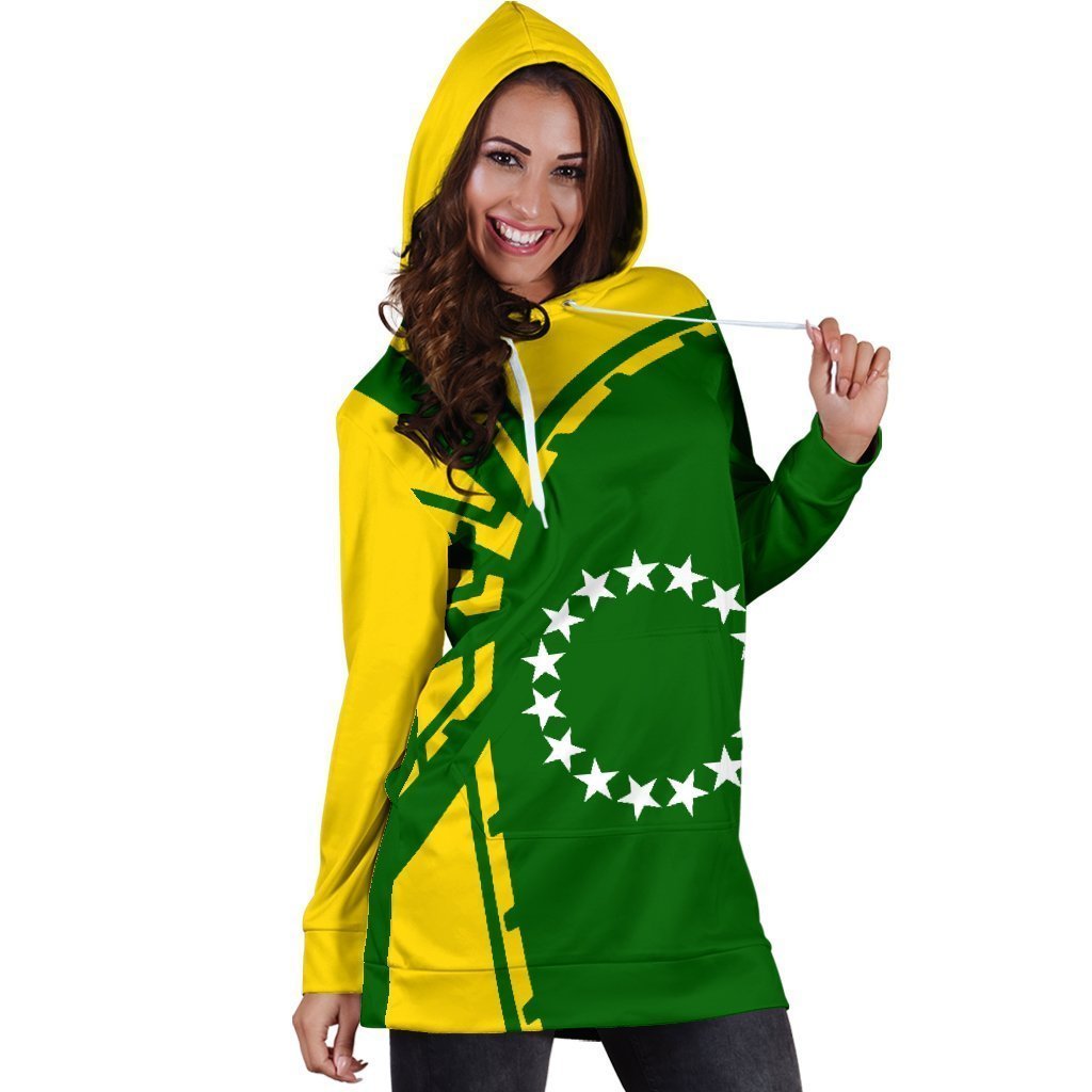 Cook Islands Hoodie Dress Premium Style - Vibe Hoodie Shop