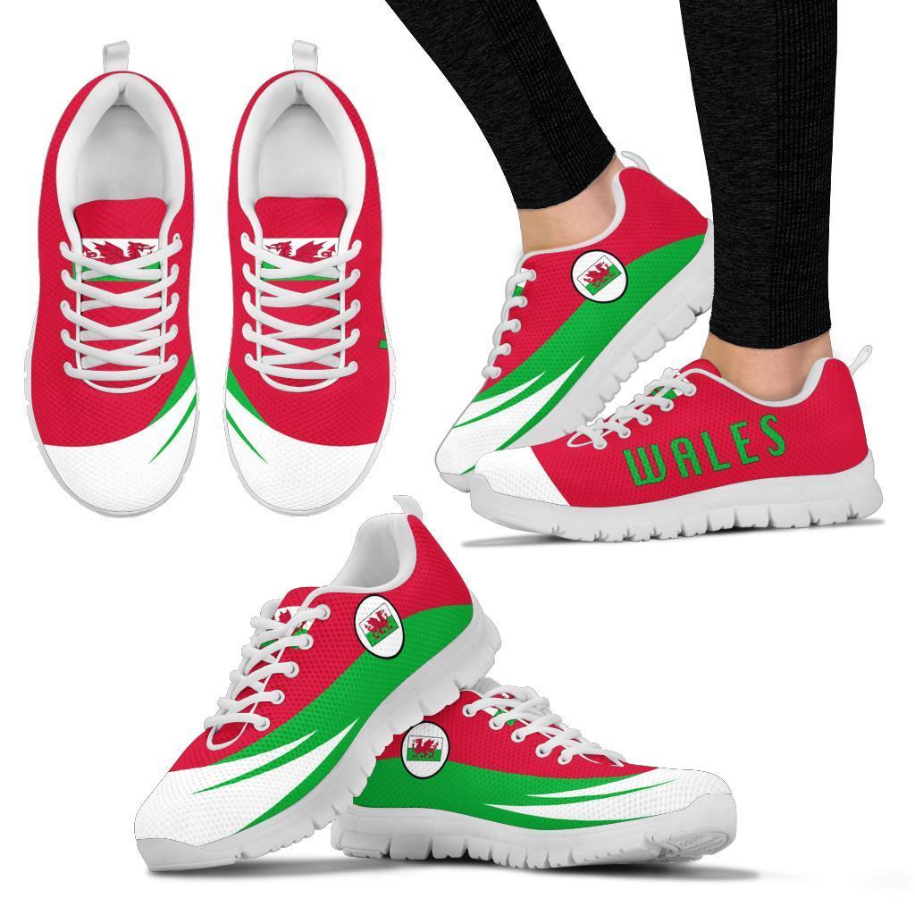 Wales Sneakers - Flag Wave Style - Vibe Hoodie Shop