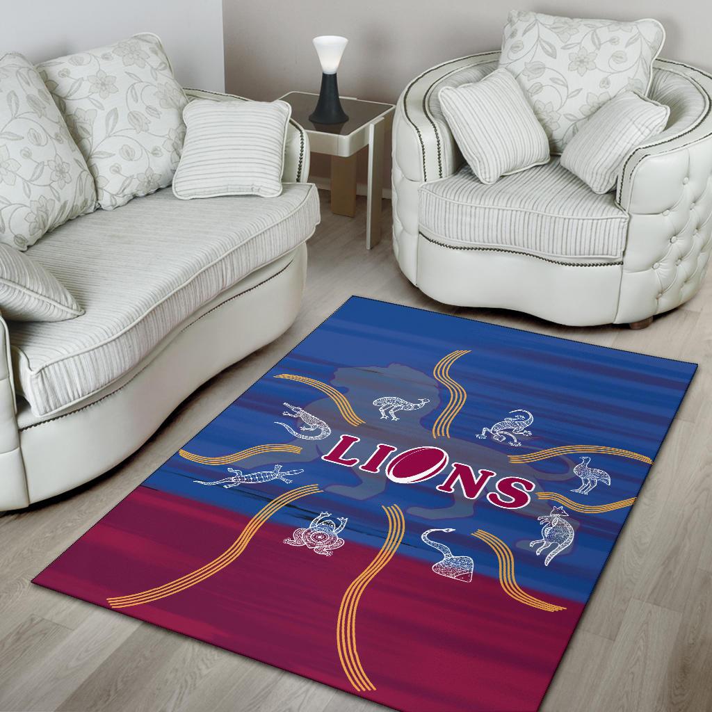 Brisbane Area Rug Proud Lions Simple - Vibe Hoodie Shop