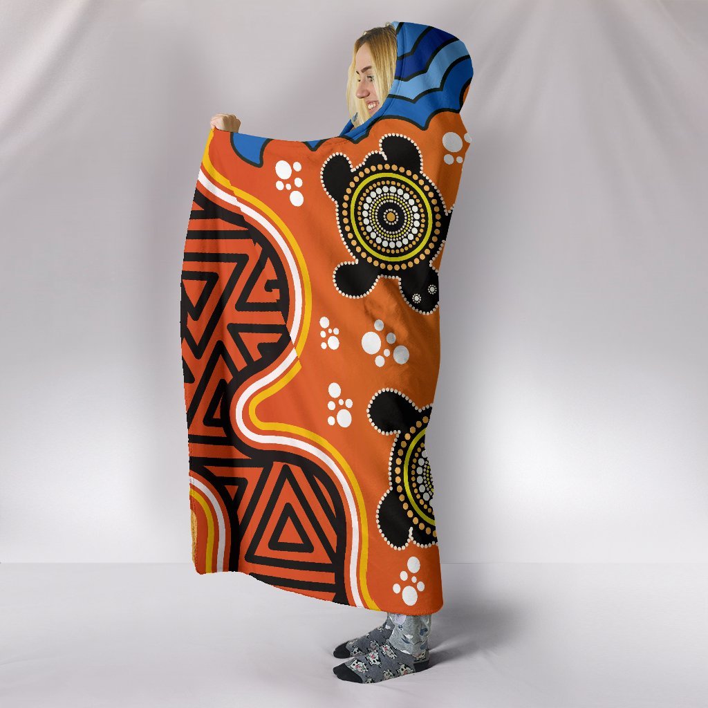 aboriginal-hooded-blanket-indigenous-art-patterns-ver04