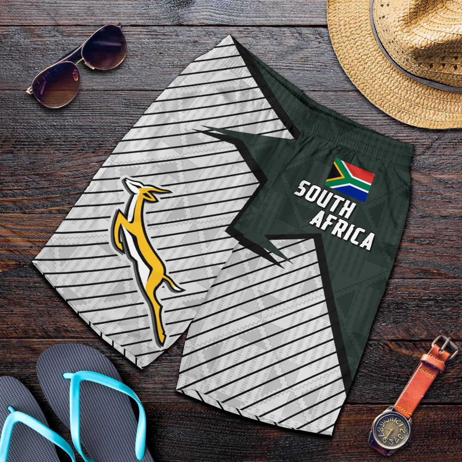 South Africa Shorts Springboks - Vibe Hoodie Shop