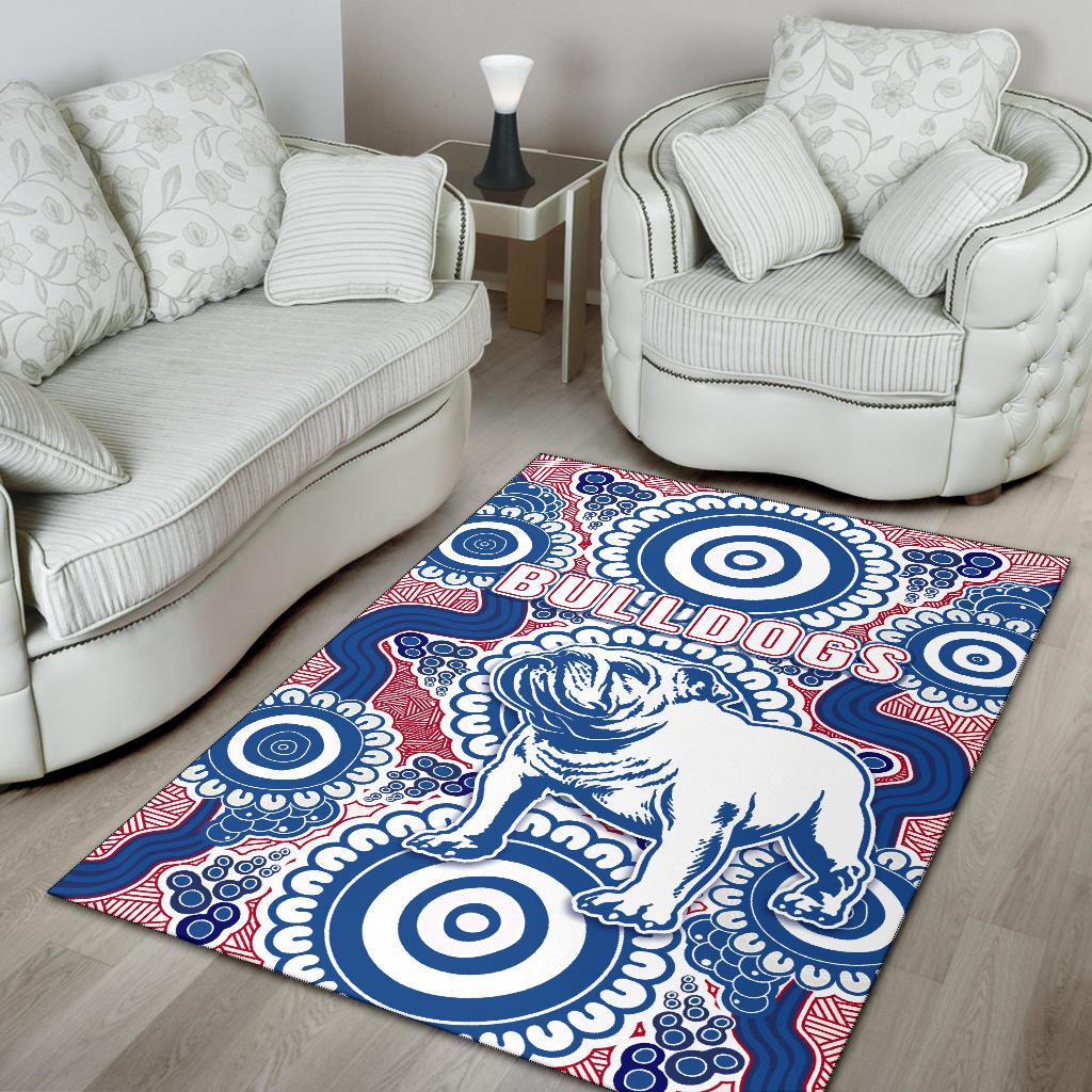 Western Area Rug Bulldogs Simple Indigenous - Vibe Hoodie Shop