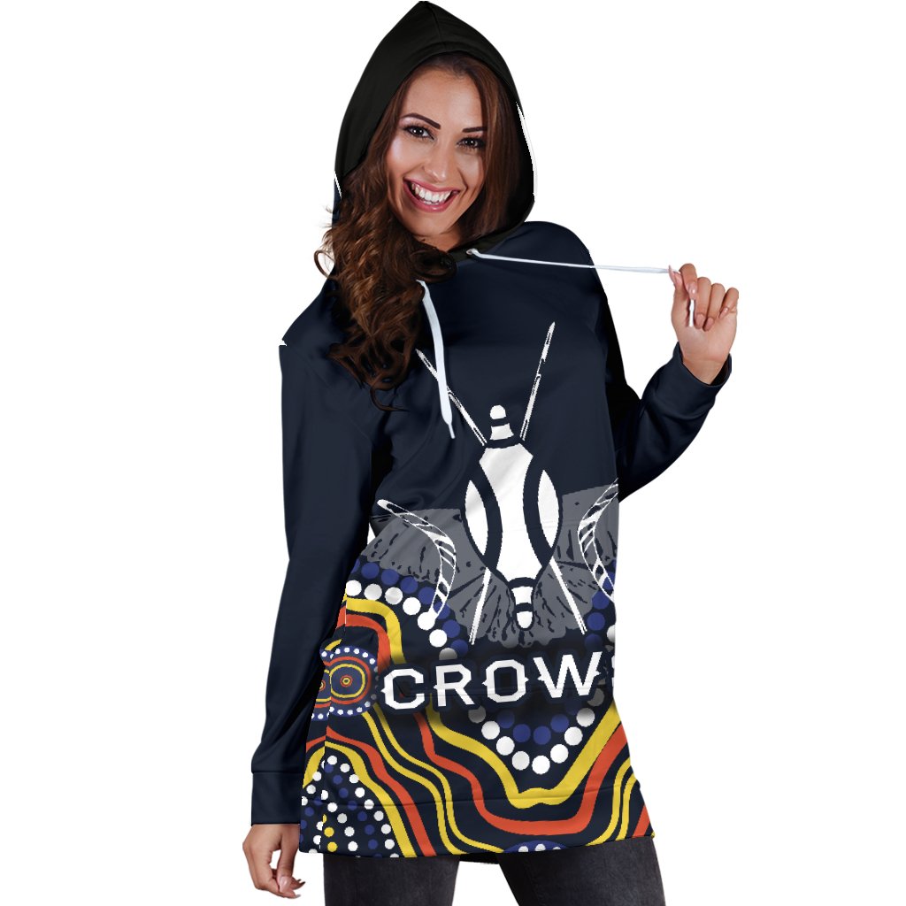 Adelaide Women Hoodie Dress Special Crows - Vibe Hoodie Shop