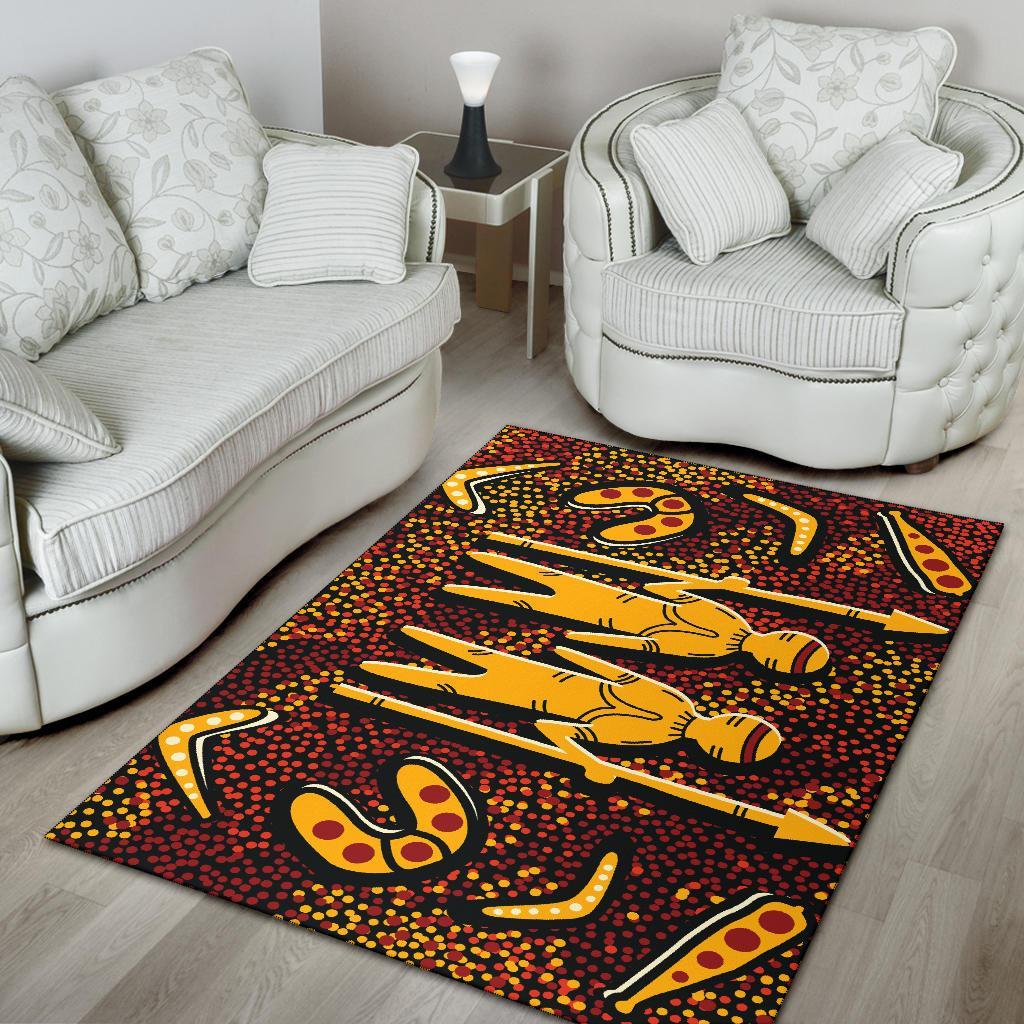 Aboriginal Area Rug - Indigenous People - Vibe Hoodie Shop