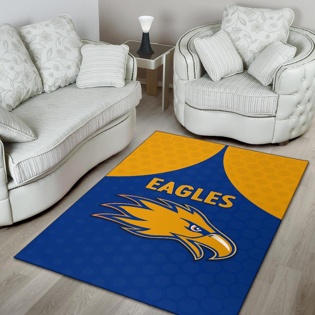 Eagles Area Rug West Coast - Royal Blue - Vibe Hoodie Shop