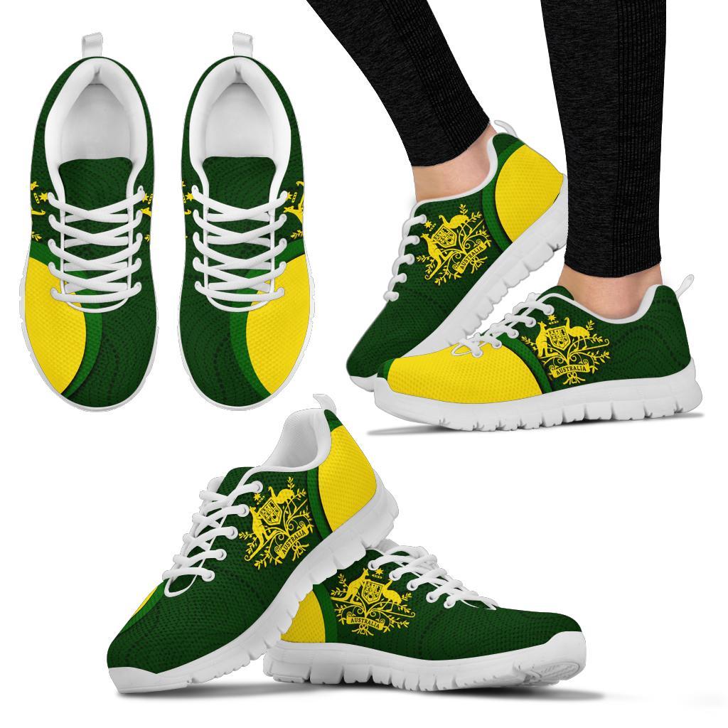 Sneakers - Australia Coat of Arms Shoes National Colors - Unisex - Vibe Hoodie Shop