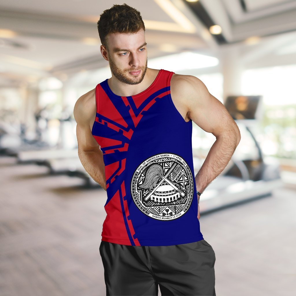 American Samoa Tank Top For Men Premium Style - Vibe Hoodie Shop