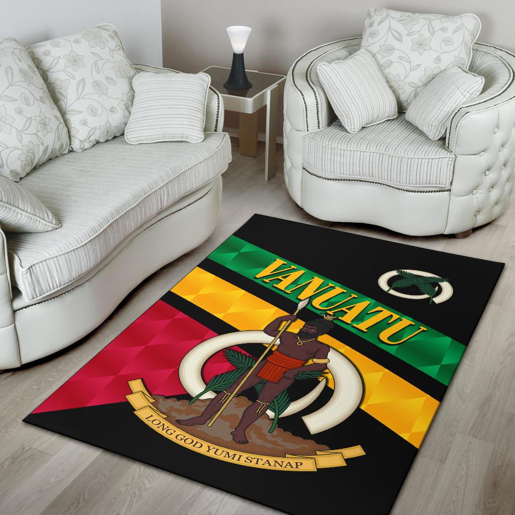 Vanuatu Rugby Area Rug Sporty Style - Vibe Hoodie Shop