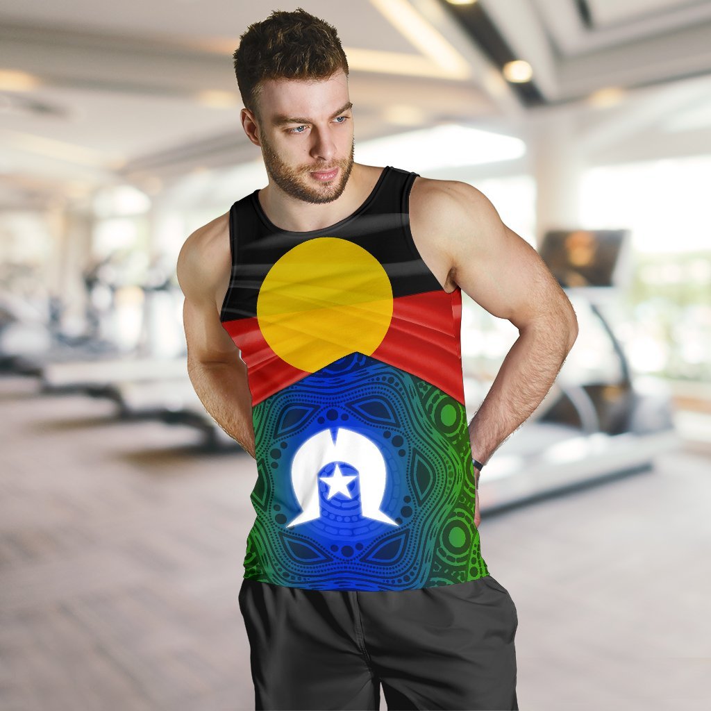 NAIDOC Men's Tank Top - We Always Together - Vibe Hoodie Shop