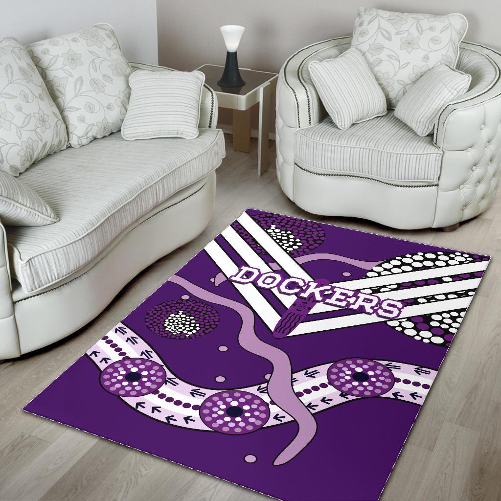 Dockers Area Rug Indigenous Fremantle - Freo - Vibe Hoodie Shop