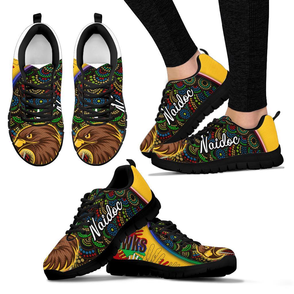 Pride Hawks Sneakers Hawthorn NAIDOC Week Aboriginal Version Special - Vibe Hoodie Shop