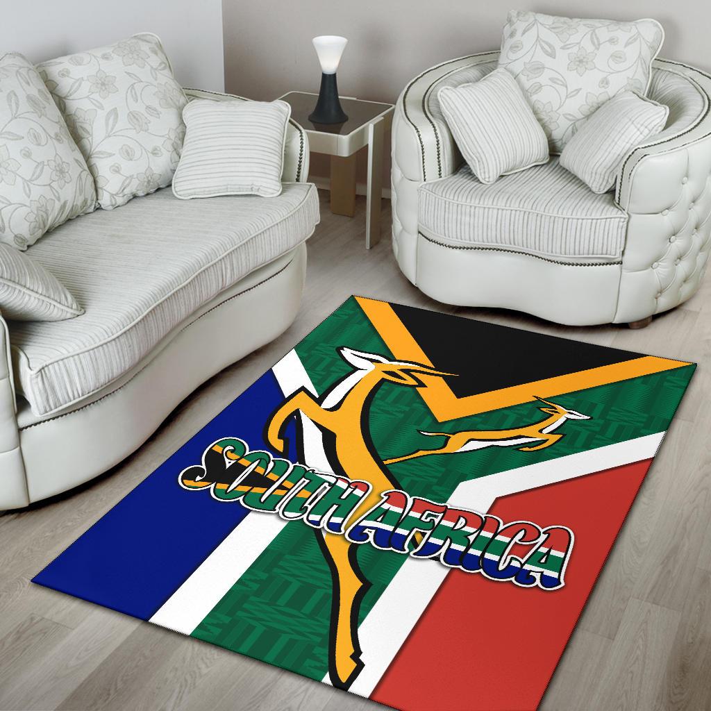 South Africa Area Rug Springboks Rugby Be Proud - Vibe Hoodie Shop