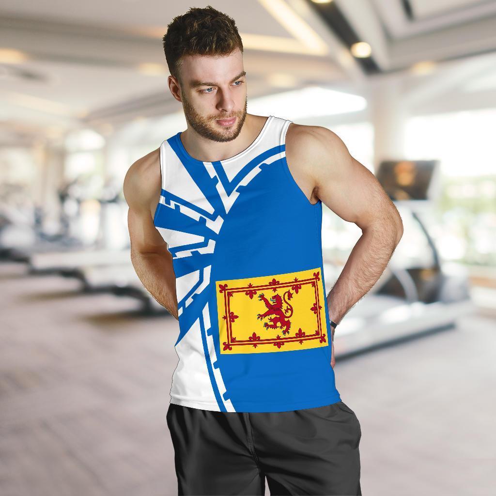 Scotland Tank Top For Men Premium Style - Vibe Hoodie Shop