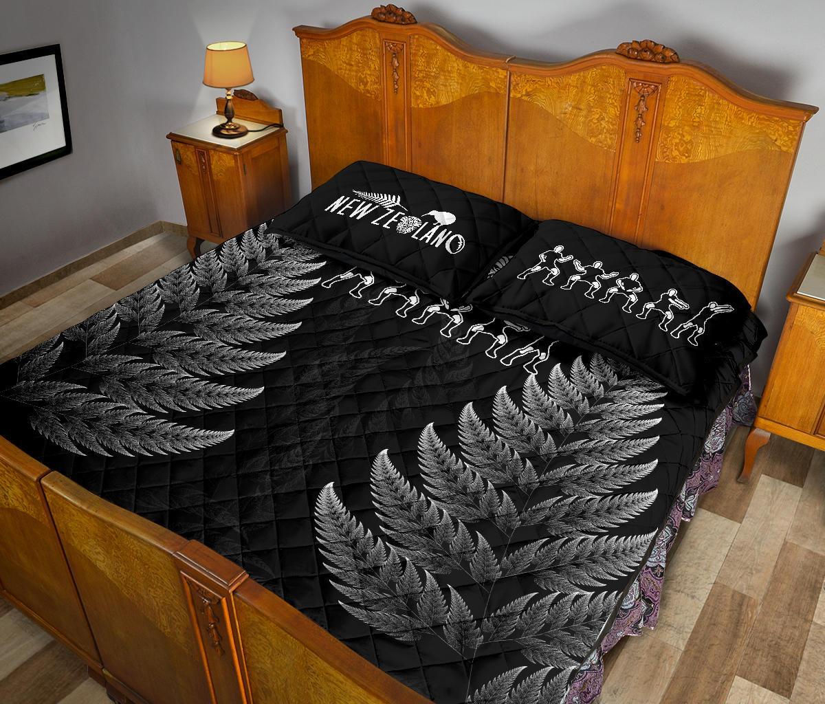 Quilt Bed Set New Zealand Rugby Haka Exclusive Edition - Vibe Hoodie Shop