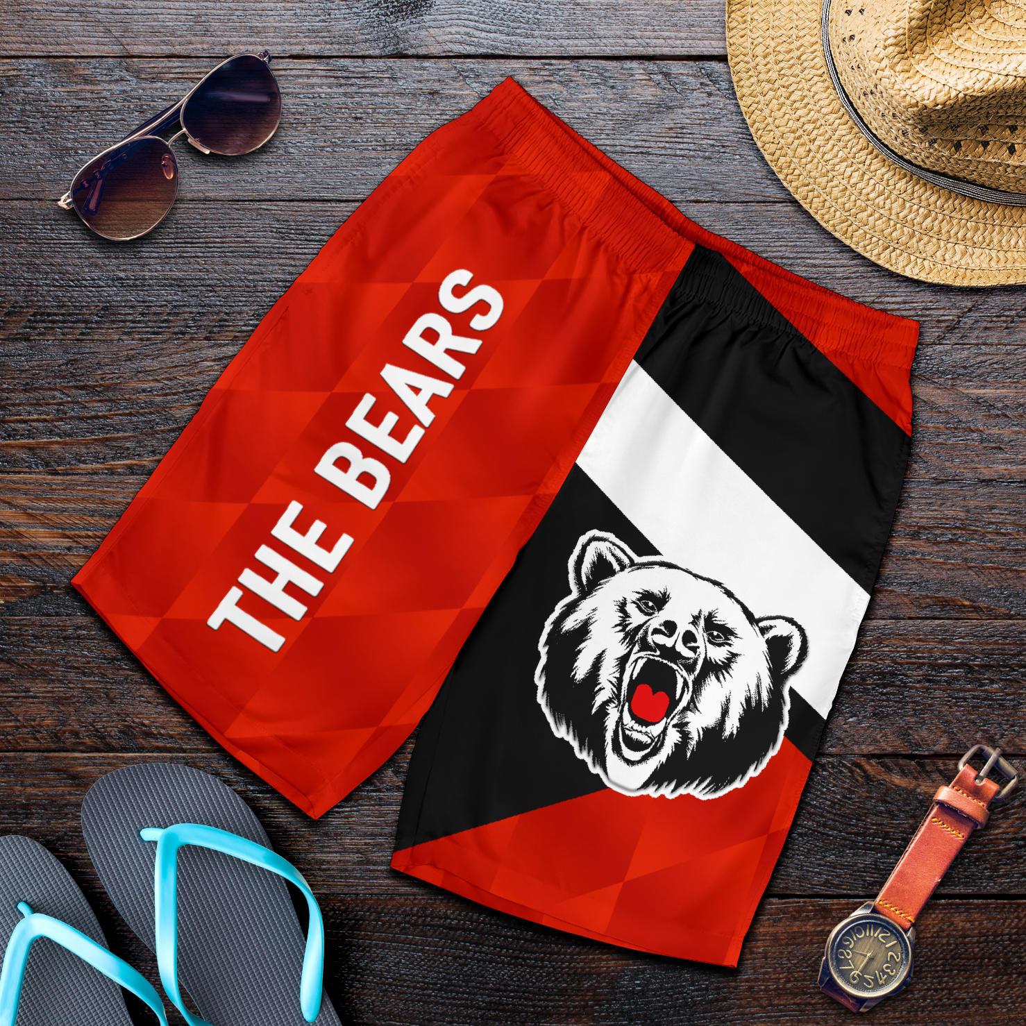 North Sydney Men Shorts The Bears Sporty Style - Vibe Hoodie Shop