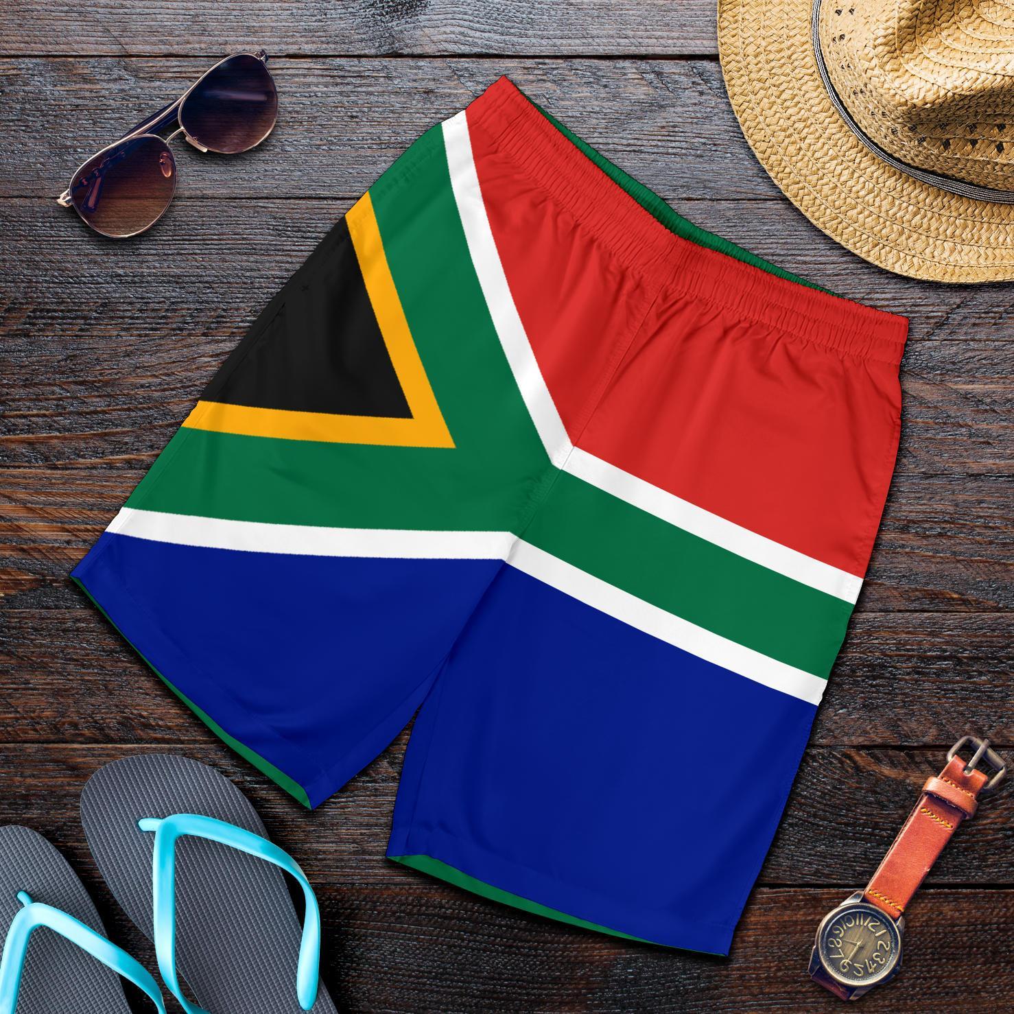 South Africa Shorts Original Flag - Vibe Hoodie Shop