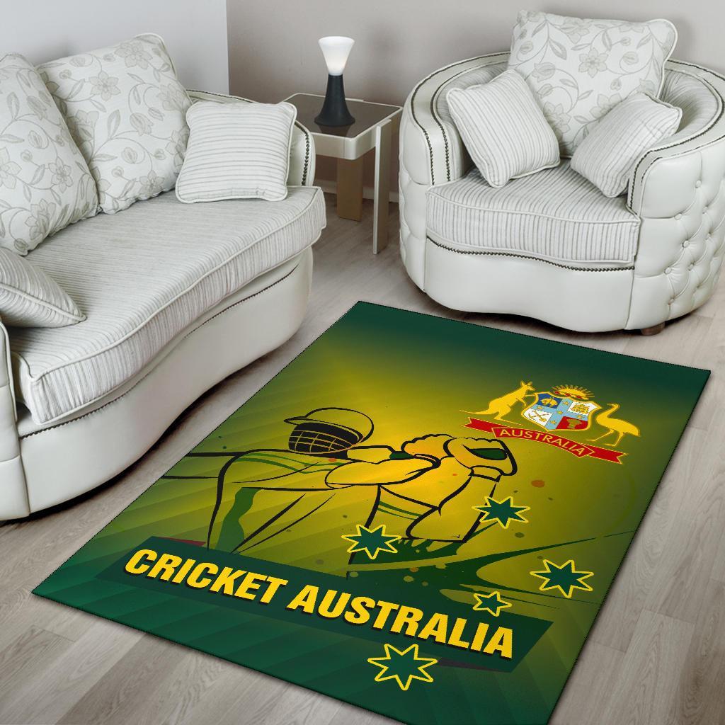 Cricket Area Rug - Australian Cricket National Color - Vibe Hoodie Shop