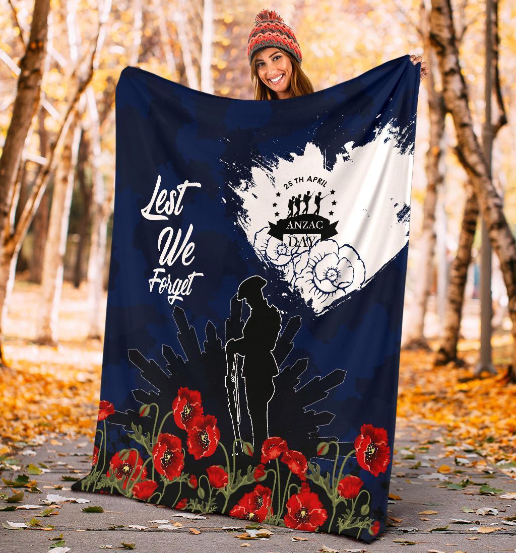 ANZAC Day Premium Blanket - Australia ANZAC Day 2021 - Vibe Hoodie Shop