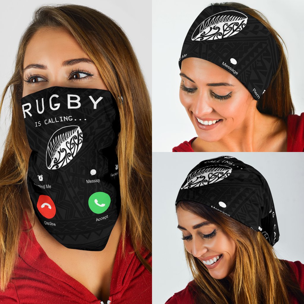 Rugby is Calling New Zealand Bandana - Vibe Hoodie Shop