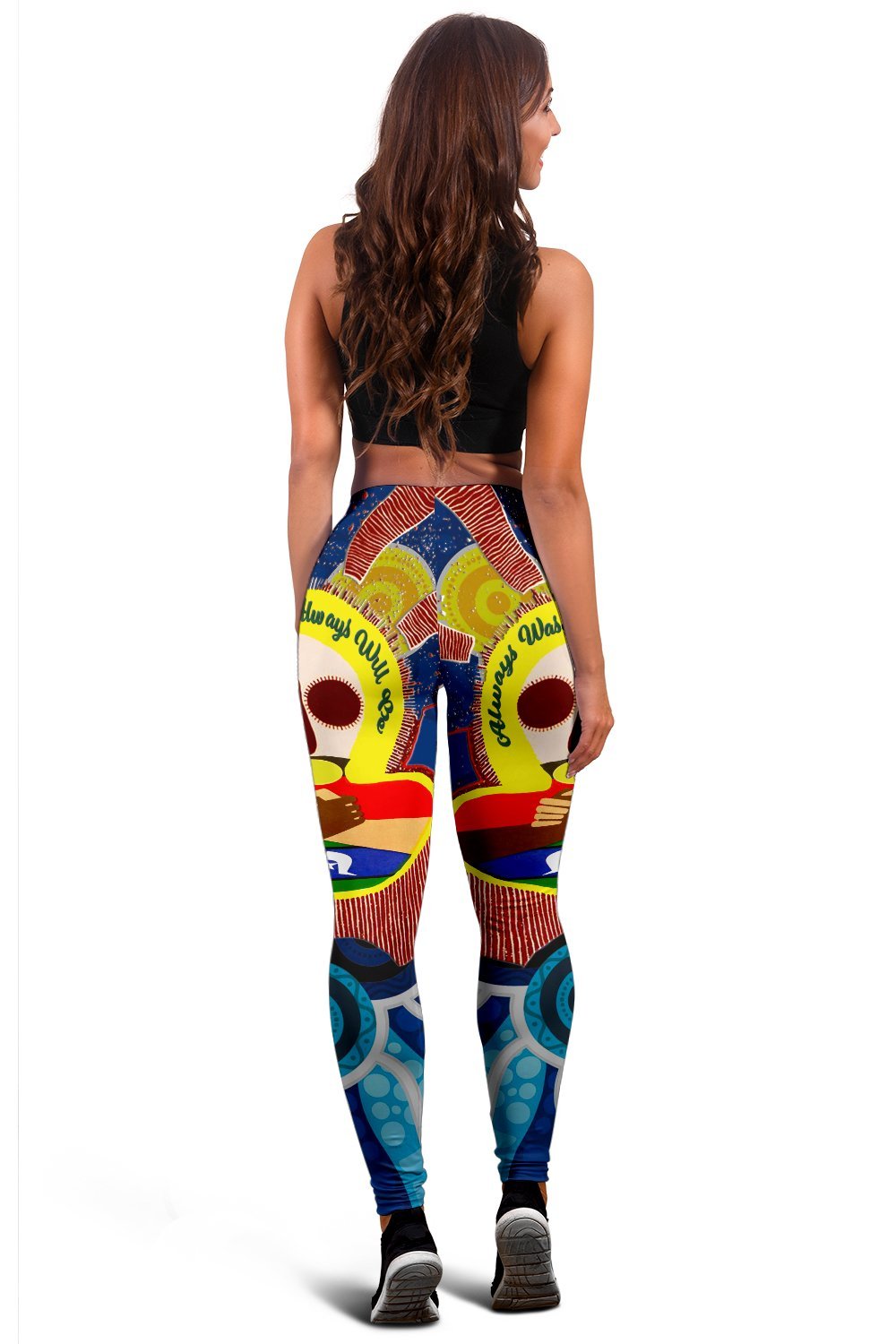 Aboriginal and Torres Strait Islanders Women's Leggings - NAIDOC Style - Vibe Hoodie Shop