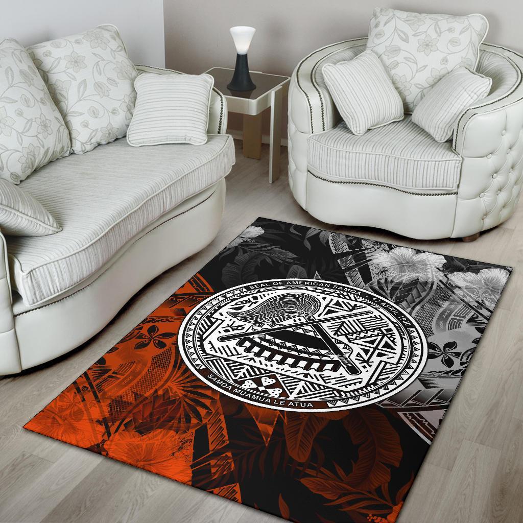 American Samoa Area Rug - Vintage Polynesian Style - Vibe Hoodie Shop