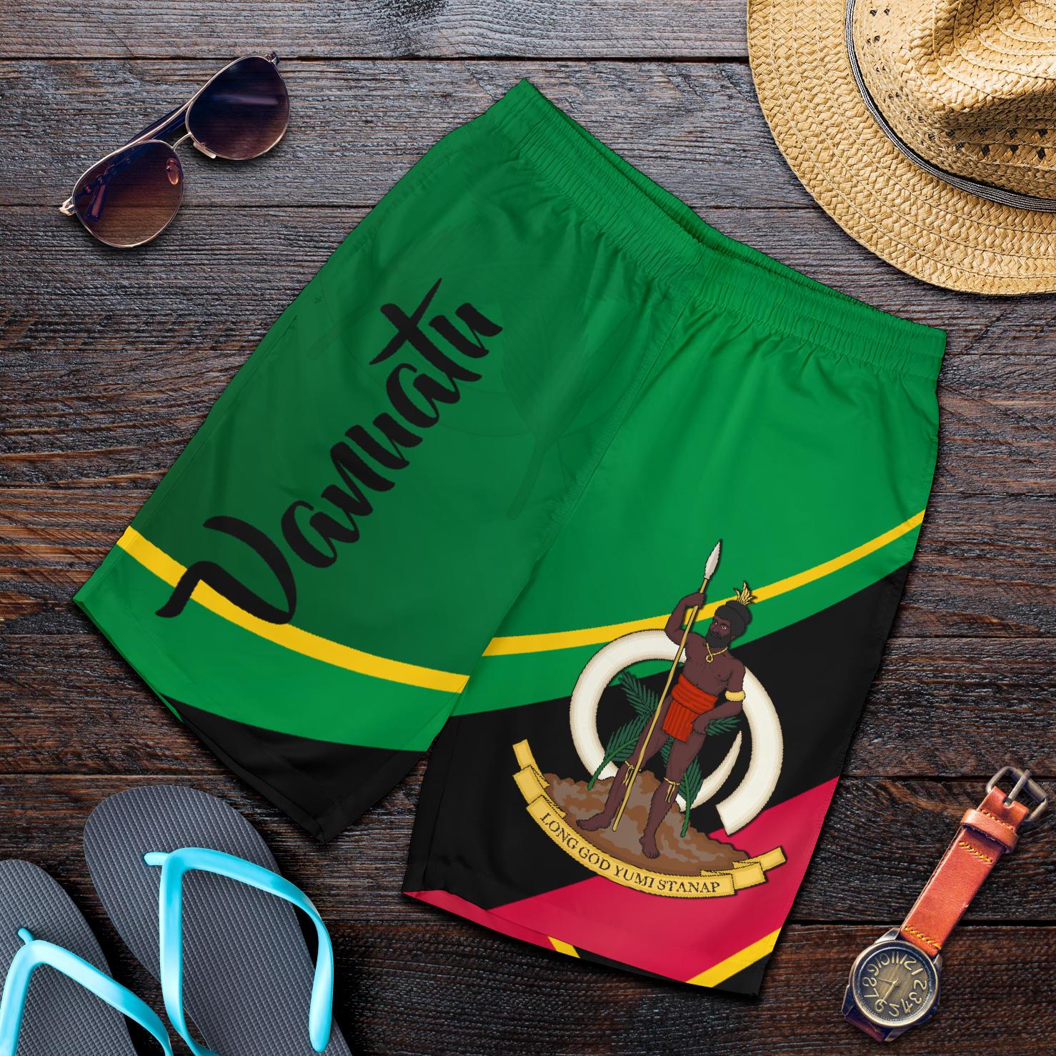 Vanuatu Rugby Men Shorts Simple Style - Vibe Hoodie Shop