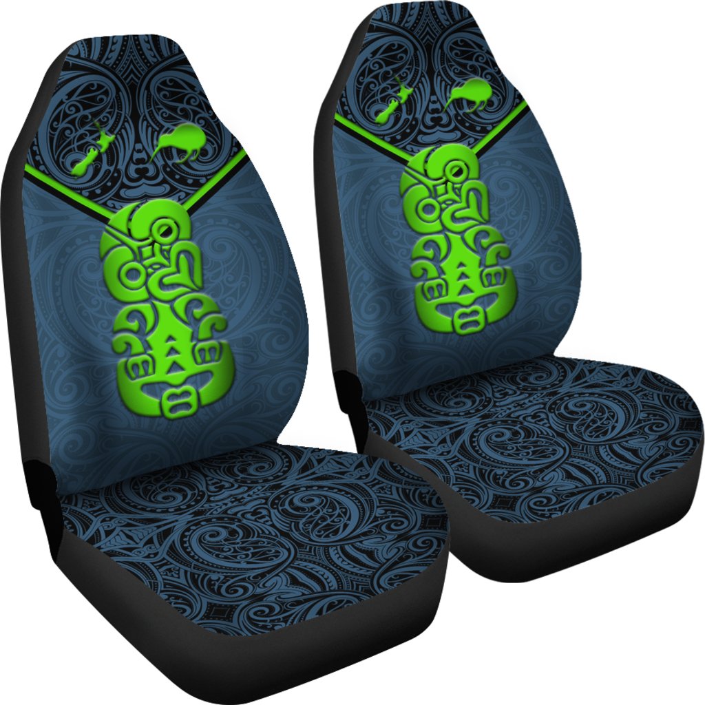 New Zealand Maori Rugby Car Seat Covers Pride Version - Navy - Vibe Hoodie Shop
