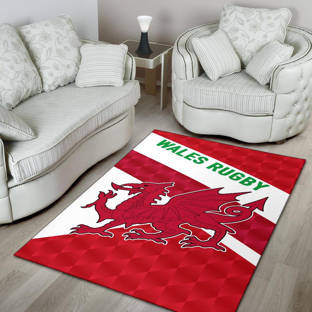 Wales Rugby Area Rug Sporty Style - Vibe Hoodie Shop