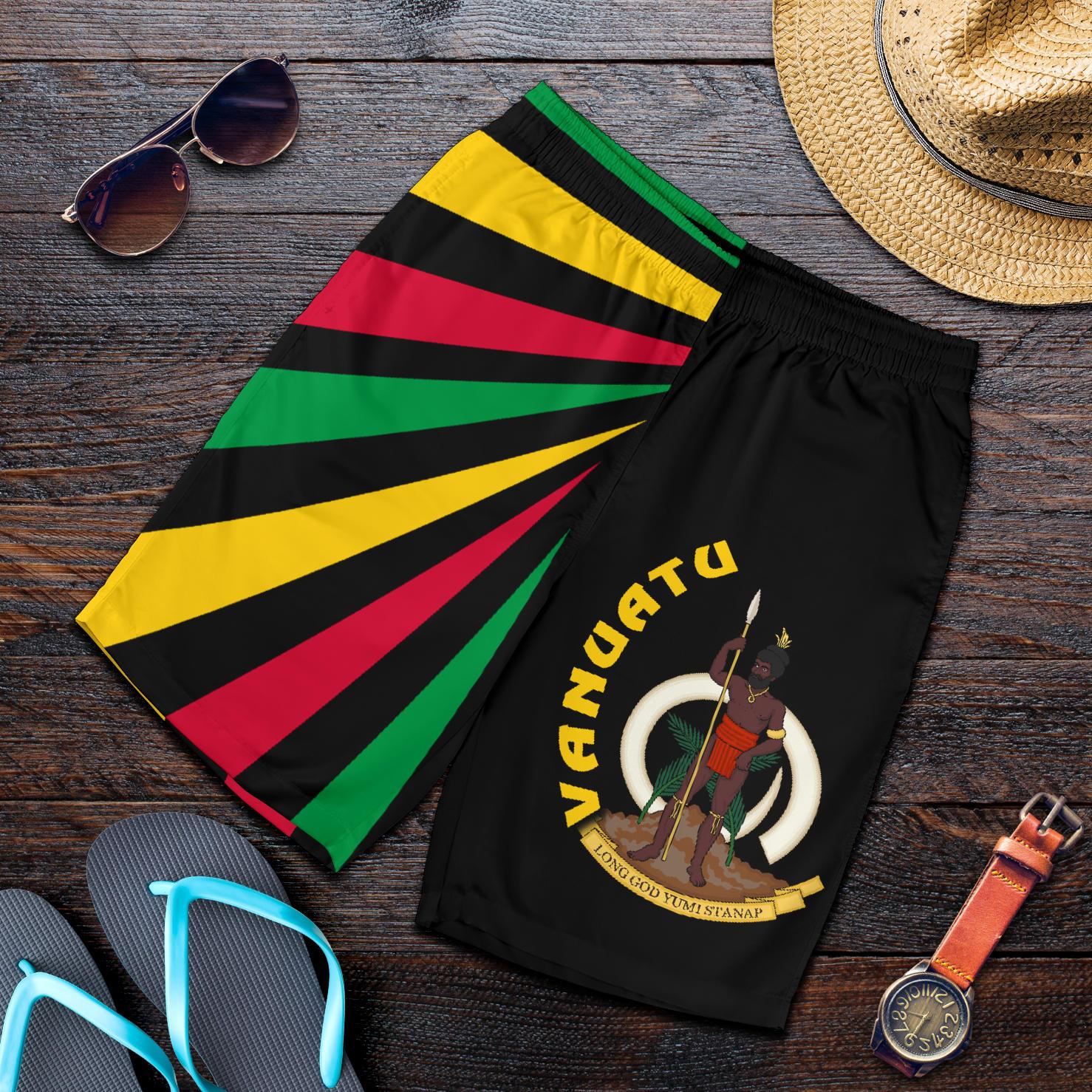 Vanuatu Rugby Men Shorts Creative Style - Vibe Hoodie Shop