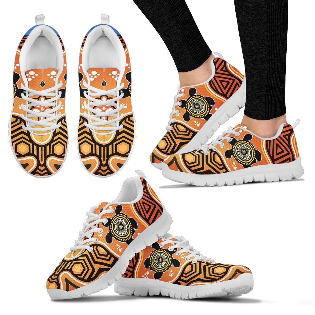 Aboriginal Sneakers - Indigenous Art Patterns Ver04 - Vibe Hoodie Shop