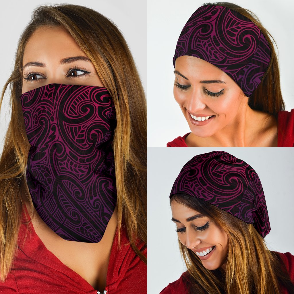 New Zealand Maori Bandana - Pink - Vibe Hoodie Shop