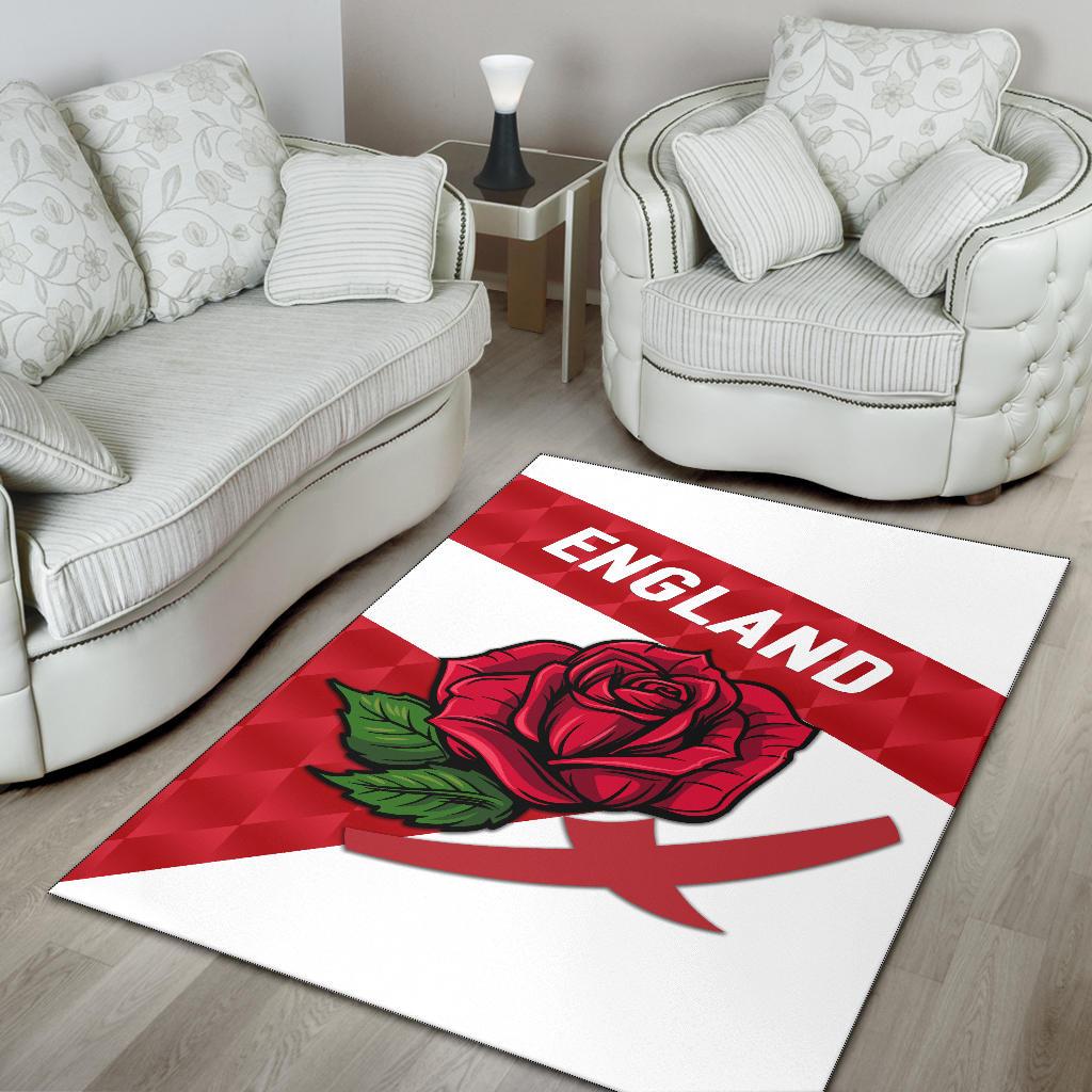 England Rugby Area Rug Sporty Style - Vibe Hoodie Shop