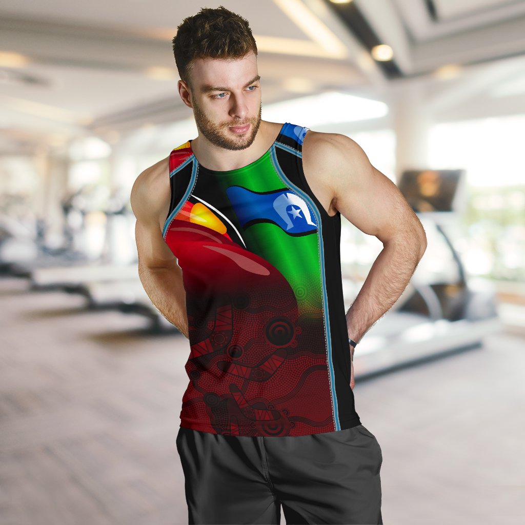 Aboriginal Men's Tank Top, NAIDOC Week - Vibe Hoodie Shop