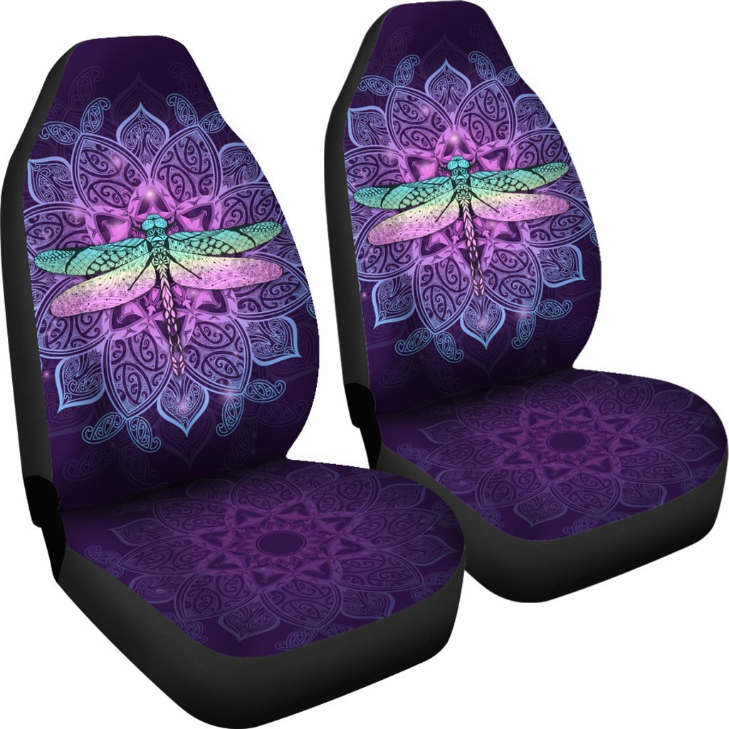 Maori Mandala Dragonfly Car Seat Covers - Vibe Hoodie Shop