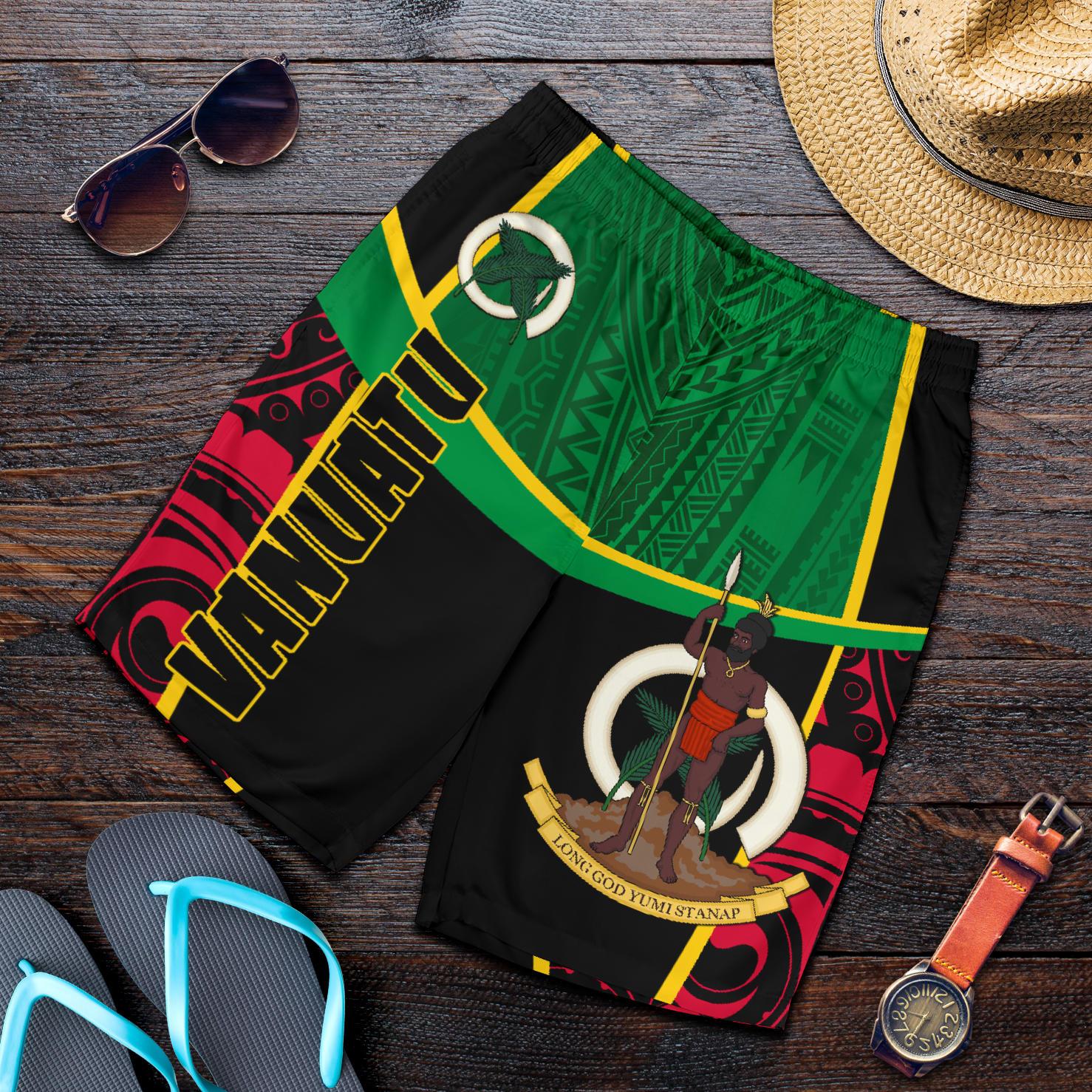 Vanuatu Rugby Men Shorts Unique Vibes - Vibe Hoodie Shop