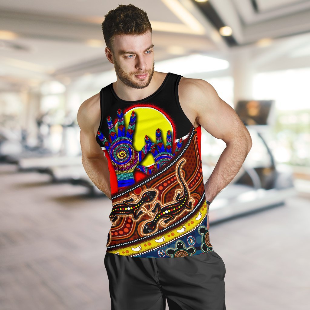 Men's Tank Top - Australians Together - Vibe Hoodie Shop