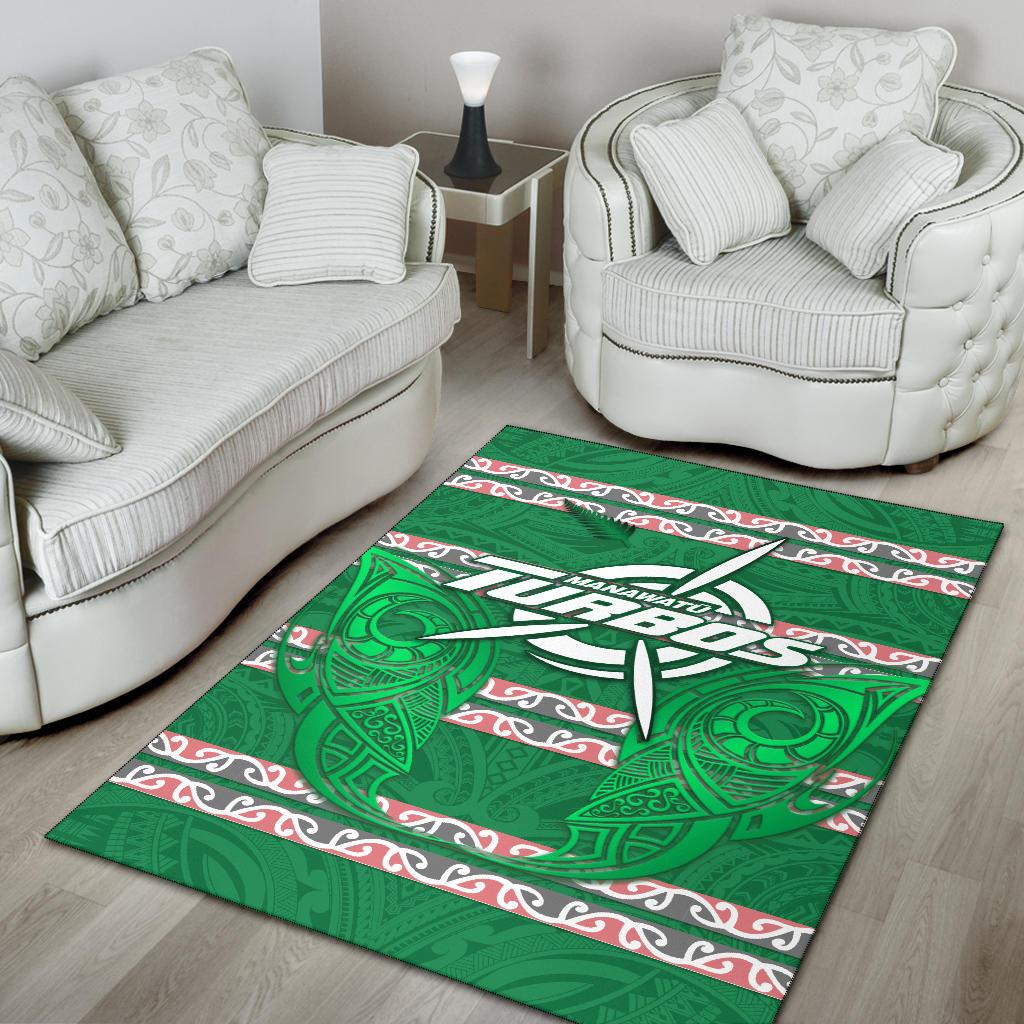 Manawatu Turbos Area Rug Maori Vibes - Vibe Hoodie Shop