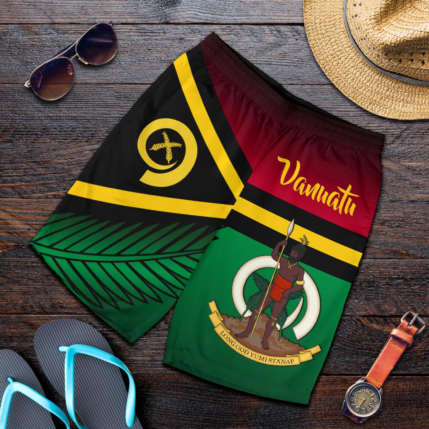 Vanuatu Rugby Men Shorts Proud Vibes - Vibe Hoodie Shop