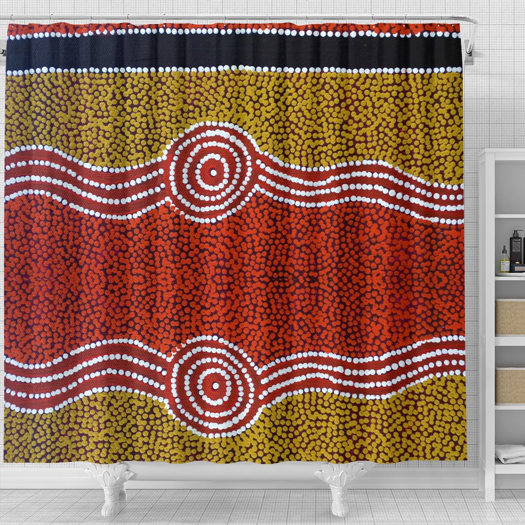 shower-cutian-aboriginal-dot-style