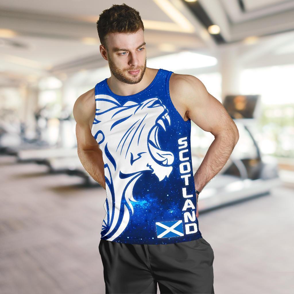 Scotland Men's Tank Top - Leo Zodiac - Vibe Hoodie Shop