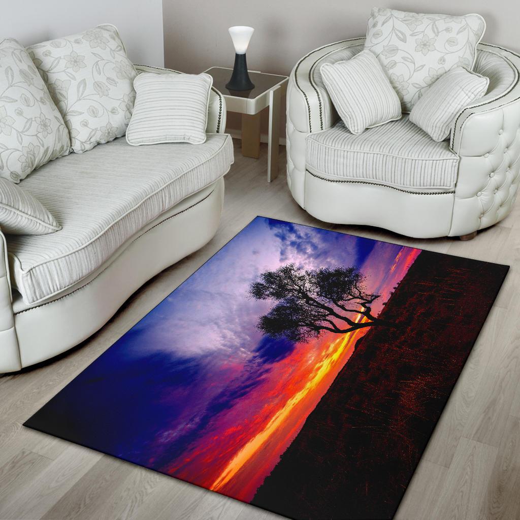 Area Rug - Australia Sky View, The Forest is Growing - Vibe Hoodie Shop