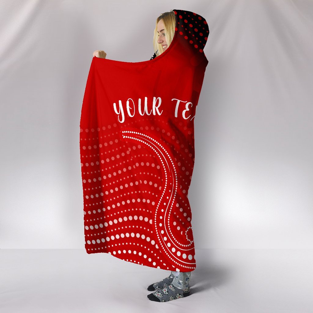 custom-aboriginal-hooded-blanket-two-indigenous-lizard