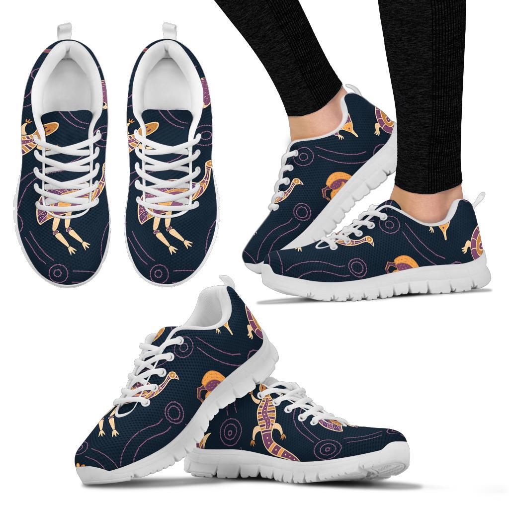 Sneakers - Indigenous Animals Patterns - Vibe Hoodie Shop