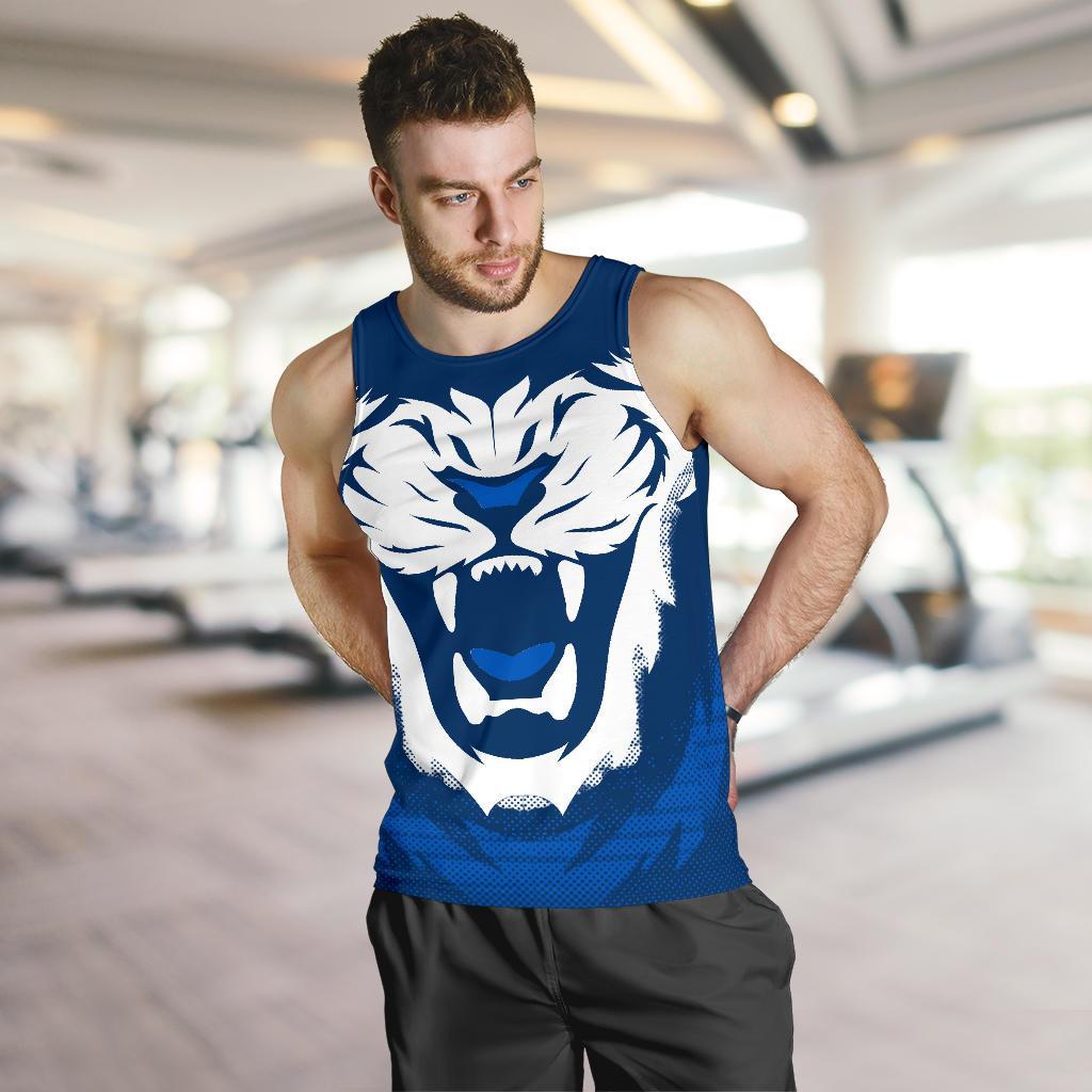 Scotland Flag Men's Tank Top Lion King - Vibe Hoodie Shop