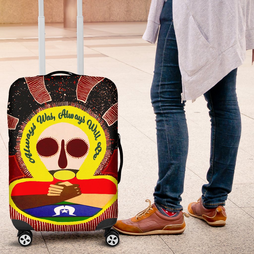 Aboriginal and Torres Strait Islanders Luggage Covers - NAIDOC Style - Vibe Hoodie Shop