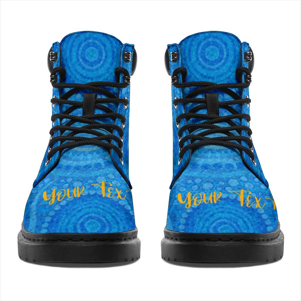 torres-strait-personalised-all-season-boots-dhari-and-turtle