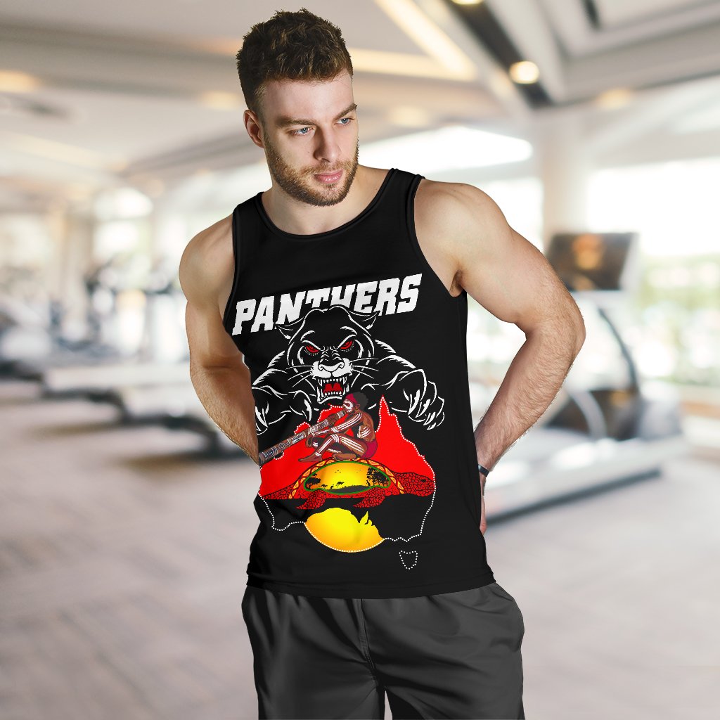 Panthers Men Tank Top Special Map - Vibe Hoodie Shop