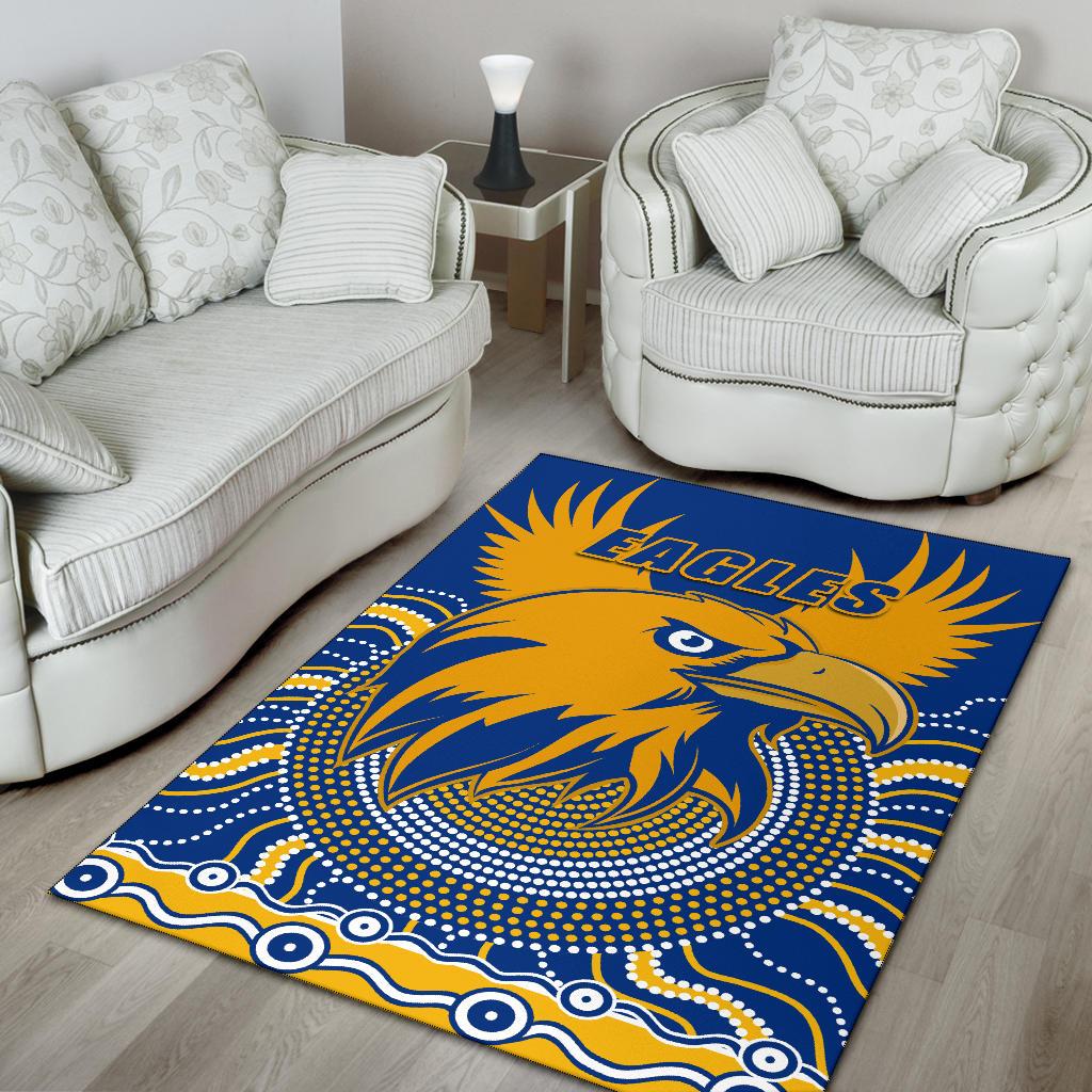 Eagles Area Rug West Coast Mix Indigenous - Vibe Hoodie Shop