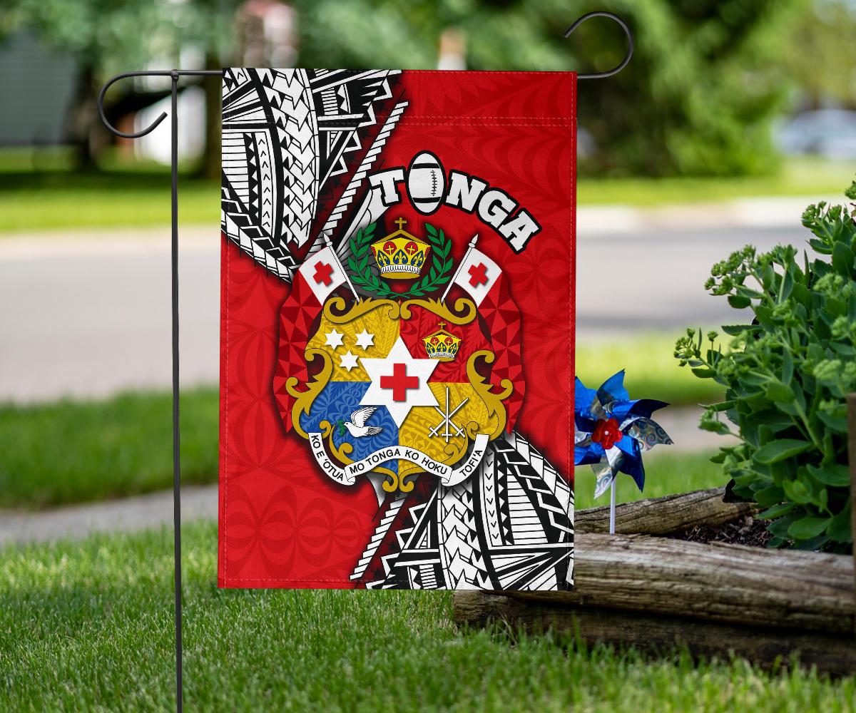 Tonga Rugby Flag Polynesian Style Pinwheel - Vibe Hoodie Shop