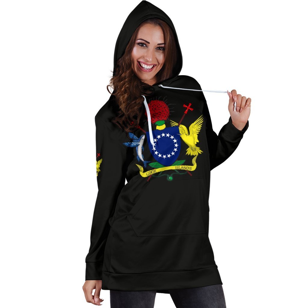 Cook Islands Hoodie Dress - Vibe Hoodie Shop